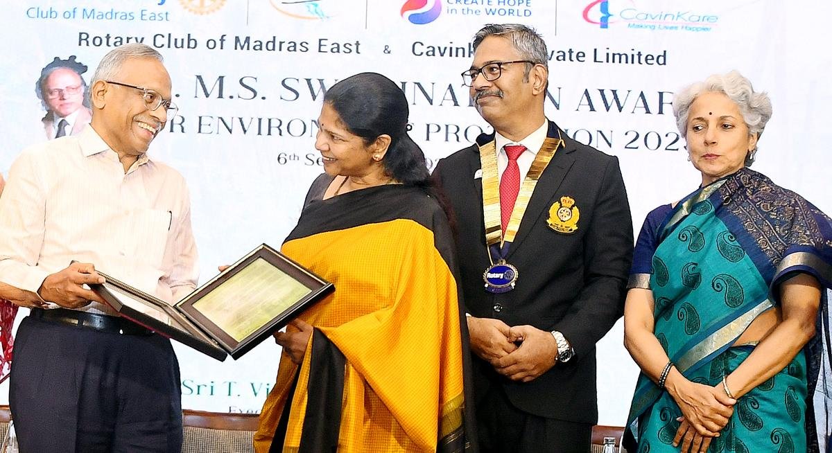 ms swaminathan award list
